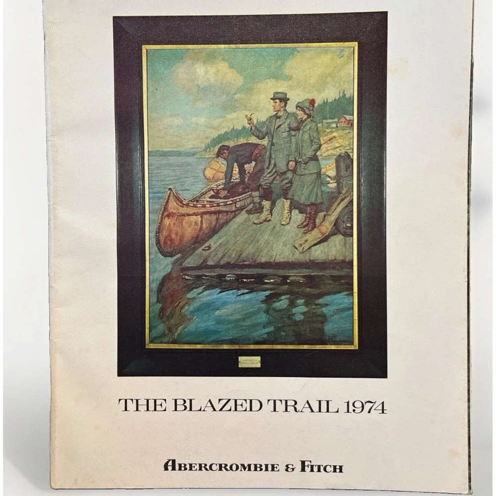 Abercrombie & Fitch The Blazed Trail 1974 Vintage Sporting Goods Catalog